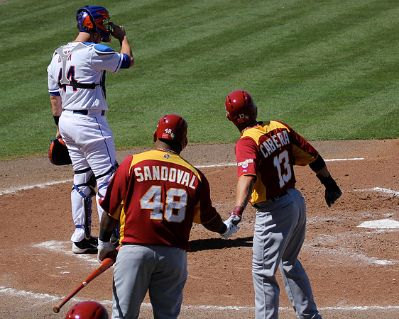 Pablo Sandoval and Asdrubal Cabrera